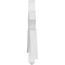 Ekena Millwork Alberta Architectural Grade PVC Gable Bracket, 108"W x 18"H x 2"D x 6"F, 4/12 Pitch GBP108X18X0206ALB00 - alternate 4